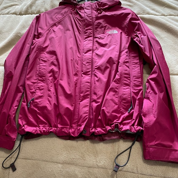 Fuchsia North Face Rain Jacket - Picture 3 of 3